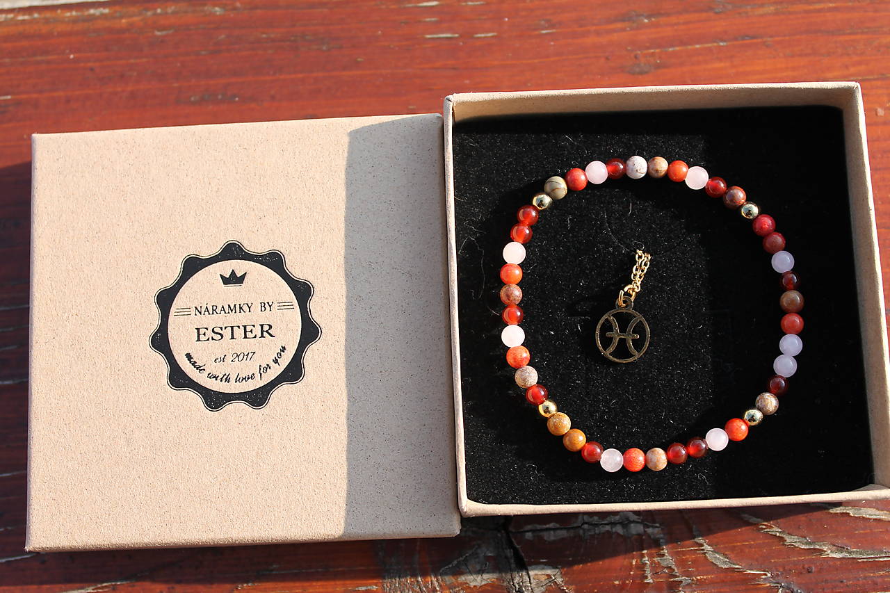 Ryby_Energetický náramok s retiazkou s príveskom