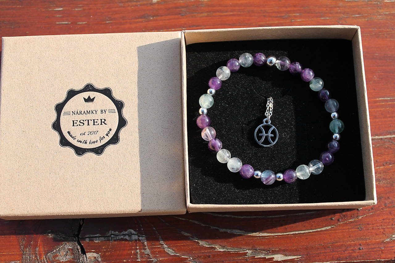 Ryby_náramok s retiazkou s príveskom