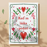  - Pohľadnica - Keď sa láska podarí - 17305702_