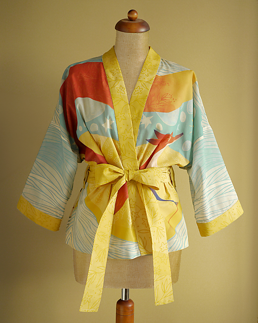 Kimoná - Kimono Malý Princ - Líška - 17304772_