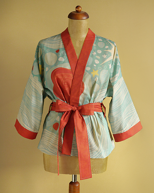 Kimoná - Kimono Malý Princ - Ruža - 17304801_