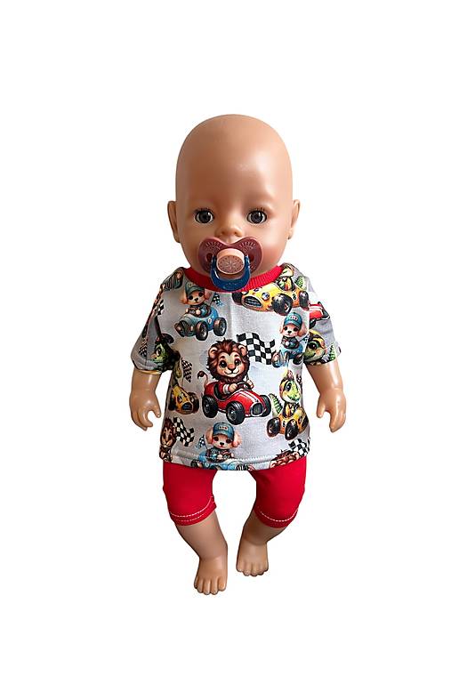Hračky - Letný set pre bábiku BABY BORN - 43 cm, zvieratká - 17305614_
