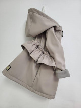 Detské oblečenie - Softshellový kabátik Why Noble beige♥ - 17306543_