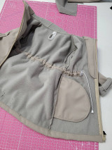 Detské oblečenie - Softshellový kabátik Why Noble beige♥ - 17306548_