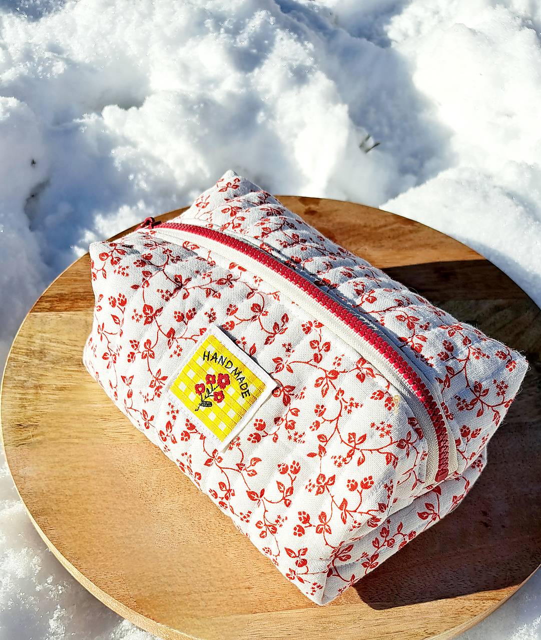 Kosmetická taštička květy 