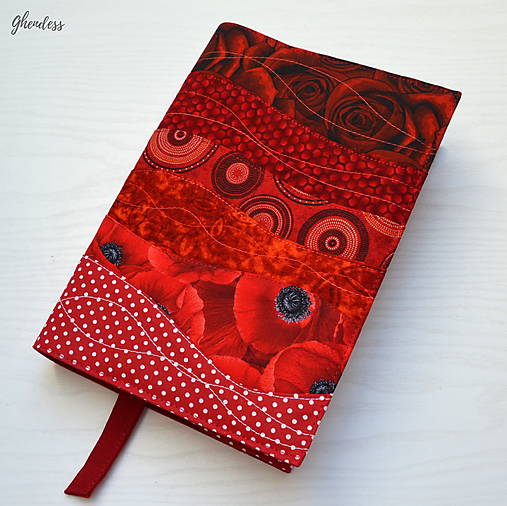 Papiernictvo - Univerzální obal na knihu - Red wood - 17308808_