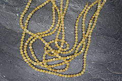 Minerály - Sagenit 5mm šnúra - 17311303_