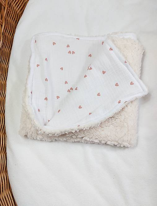 Detský textil - Deka do kočíka s baránkom - 17312210_
