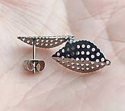 Komponenty - Puzeta so sitkom a očkom - List /M2182/ - nerez.oceľ 304 - 17317364_