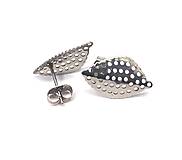 Komponenty - Puzeta so sitkom a očkom - List /M2182/ - nerez.oceľ 304 - 17317370_