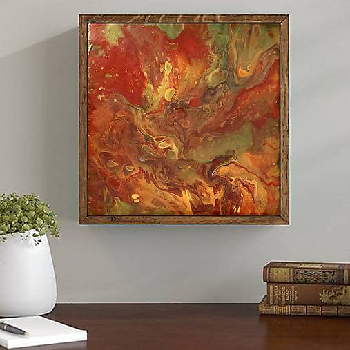 Obrazy - Makové pole_abstrakt - 17317600_