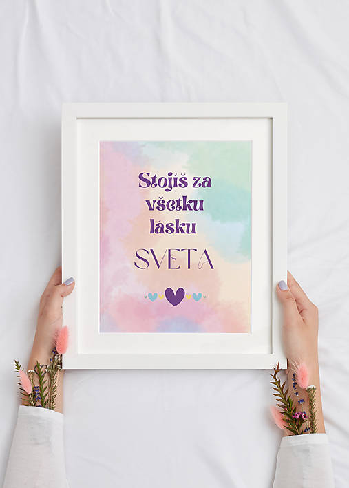 Grafika - Stojíš za... - print - 17315035_