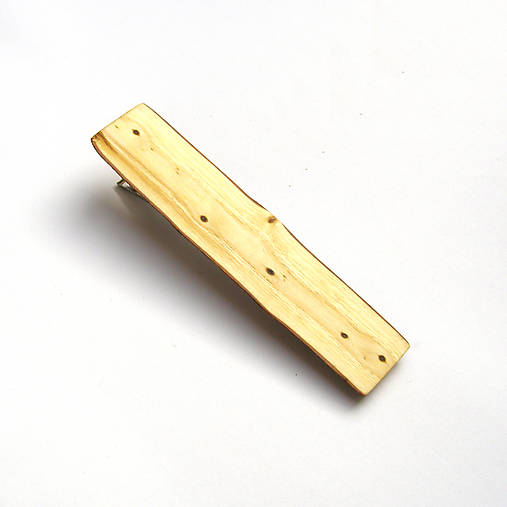 Ozdoby do vlasov - Drevená pinetka do vlasov - škumpová - 17317527_