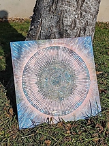 Obrazy - Iný svet - akryl na dreve - 17321966_