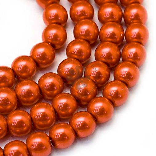 Korálky - (2680) Sklenené perličky, 10 mm - 10 ks - 17322131_