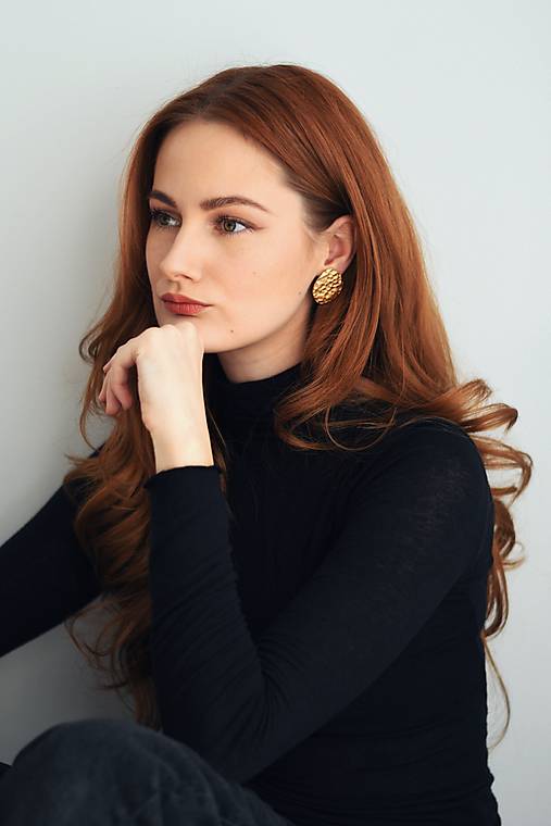 Náušnice - Náušnice "My Golden Era" Orelia - 17321246_