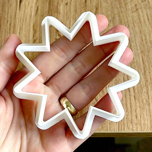 Príbory, varešky, pomôcky - Vykrajovačka hviezda / S013-p2 - 17321932_