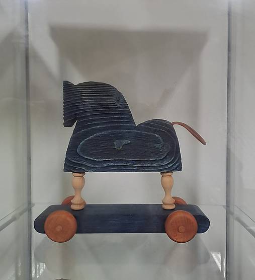 Sochy - Modrý koník - 17323671_