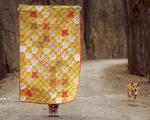 Úžitkový textil - Quilt Croissant s džemom - LU:KA outlet - 17324337_