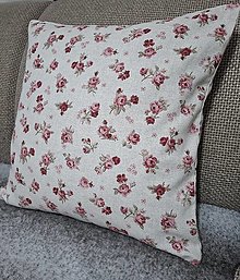 Úžitkový textil - Obliečky na vankúše,,romantické ružičky" - 17325912_