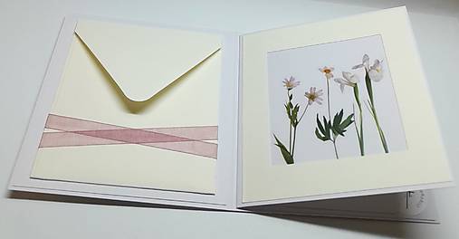 Papiernictvo - Svadobné blahoželanie ... lúčne kvety - 17327790_