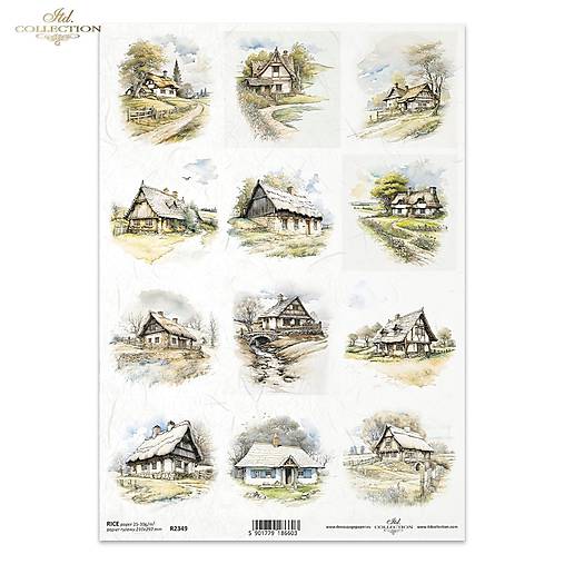 Papier - Ryžový papier R 2349 - 17334170_