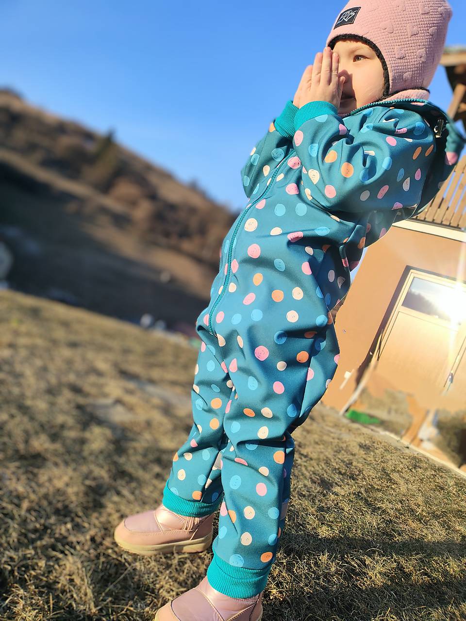 Softshellový overal GULIČKY