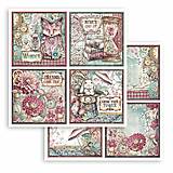 Papier - Stamperia Scrapbook papier Master of magic 8x8 - 17335356_