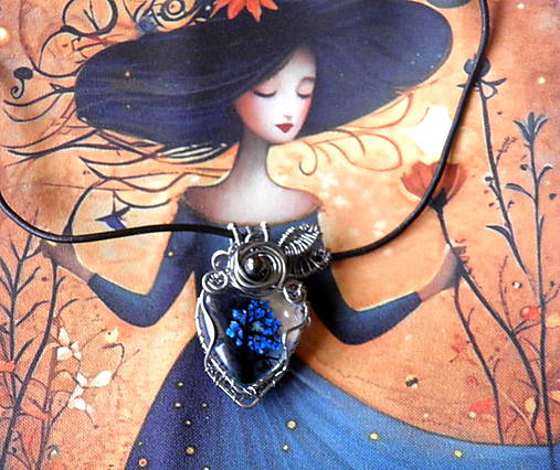 Náhrdelníky - prívesok srdiečko... - 17334374_