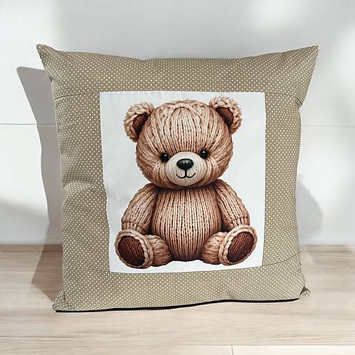 Úžitkový textil - Polštář Medvídek 2. - 17336723_