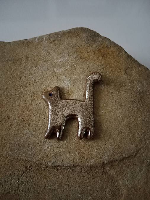 Brošne - Keramická brošňa - 17336063_