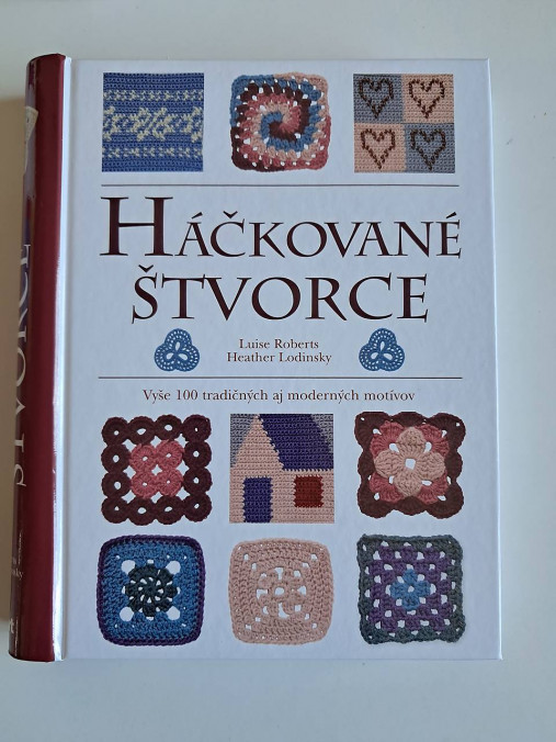 Návody a literatúra - Kniha - Háčkované štvorce - 17335203_