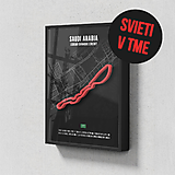 Obrazy - 3D poster Formula 1 - Svietiaci v tme (United States Austin FORMULA 1) - 17335874_