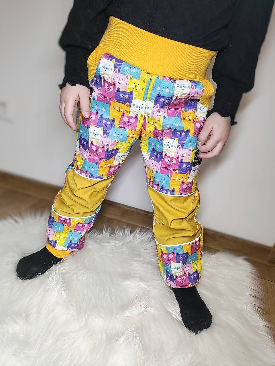 Softshellove nohavice - MAČIČKY