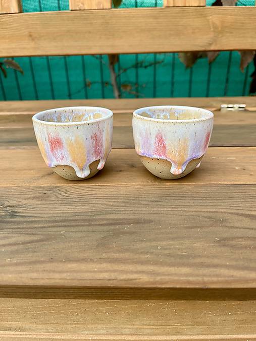 Espresso pohárik (farebný) kamenina