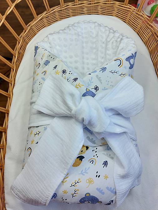 Detský textil - ✨️ DOPREDAJ✨️ Zavinovačka so všitou výplňou - 17346175_