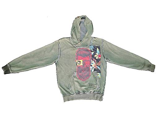 Pánske oblečenie - Unisex mikina "oko" - 17344975_