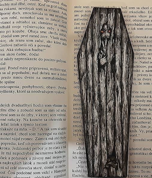 Papiernictvo - Záložka do knihy Dracula - 17346256_