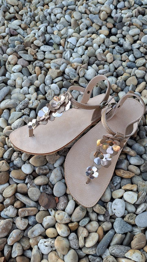 Ponožky, pančuchy, obuv - NOVINKA Kožene barefoot sandálky - 17345514_