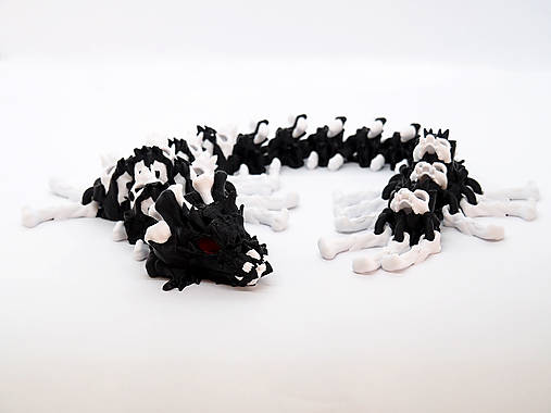 Dekorácie - Drak Kostlivec - 17343779_