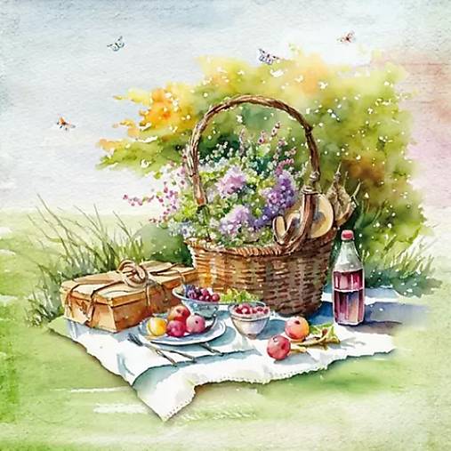 Papier - Servítka  P 255 - 17350042_