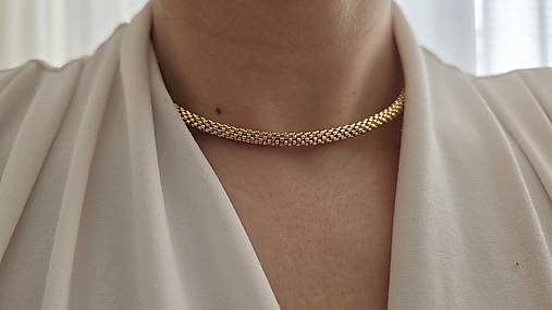 Náhrdelníky - náhrdelník Diana choker - 17349010_