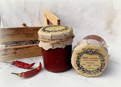 Iné potraviny - Chilli omáčka s hrozienkami - 17349336_