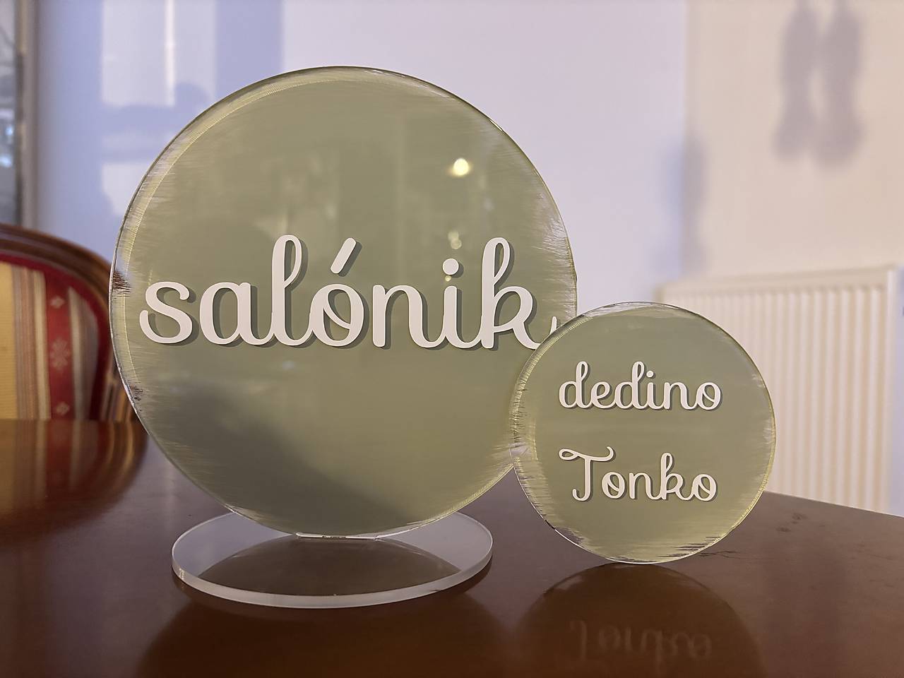 Čísla na svadobné stoly