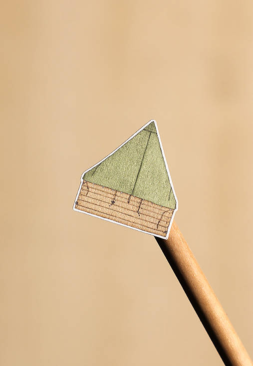 Hárok nálepiek - Podsady/stany