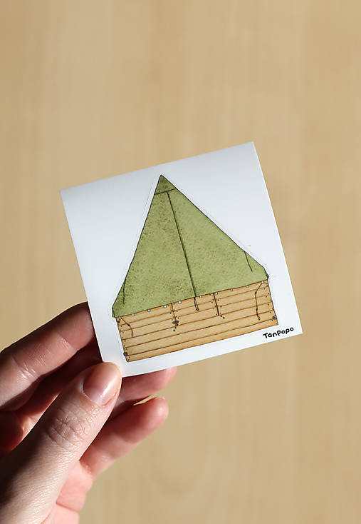 Samolepka - Podsada/stan 1