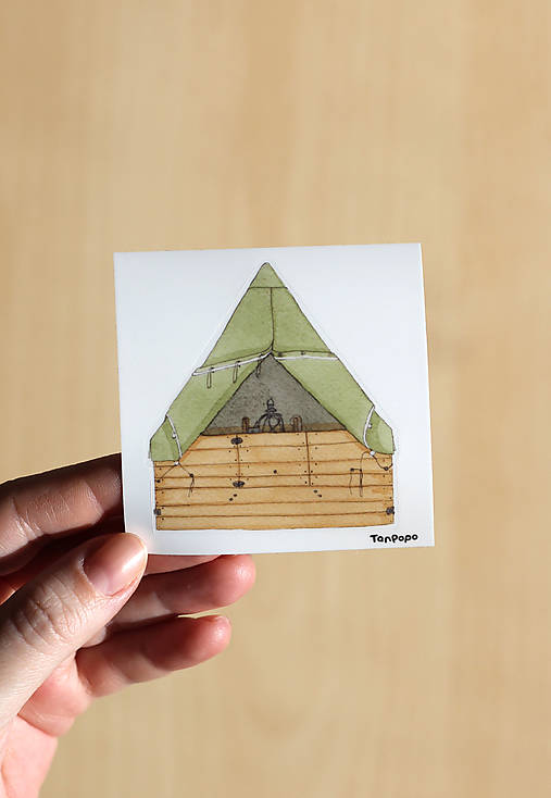 Samolepka - Podsada/stan 4