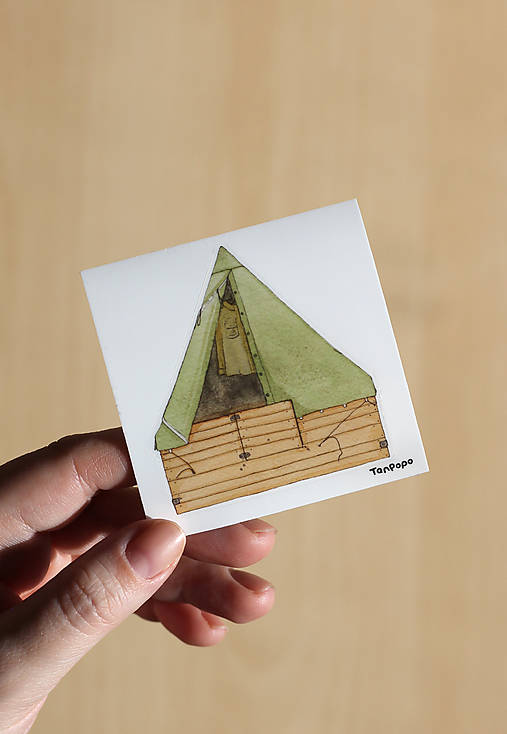 Samolepka - Podsada/stan 7