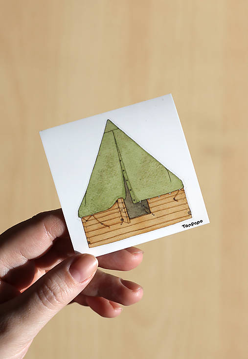 Samolepka - Podsada/stan 9