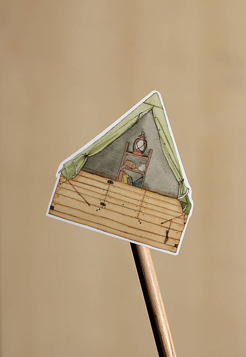 Samolepka - Podsada/stan 9